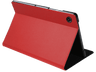 Funda tablet - Silver HT Samsung A9+, Para 11", Poliuretano y Microfibra, Antideslizante, Rojo