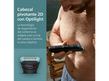 Recambio para afeitadora - Philips BG2010/43, Para Series BG34XX, BG54XX, BG74XX y BG94XX, 100 % Impermeable, Triple Protect, Plata