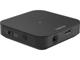 Transmisor y receptor audio -  Hama BT-Senrex, Bluetooth, Autonomía 13h, Audiojack, Negro