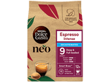 Cápsulas monodosis - Dolce Gusto Neo Espresso Intense Descafeinado, Café tostado y molido, Intensidad 9, 12 cápsulas
