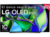 TV OLED 83 - LG OLED83C34LA, OLED 4K, Inteligente α9  4K Gen6, Smart TV, DVB-T2 (H.265), Negro