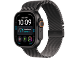 Apple Watch Ultra 4 (2026), GPS+CEL, 49mm, Caja de titanio Negro, Correa Titanio Milanese Loop Negra, Talla M, Siri AI