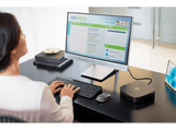 Ratón inalámbrico - HP Z5000, Bluetooth®, W2Q00AA, Plata ceniza oscura