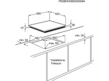 Encimera - Electrolux EHF6232IOK, Vitrocerámica, 3 zonas, Sin Marco, 60 cm, Negro