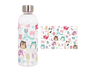 Botella - Sherwood Squishmallows, 850 ml, Plástico libre de BPA, Transparente