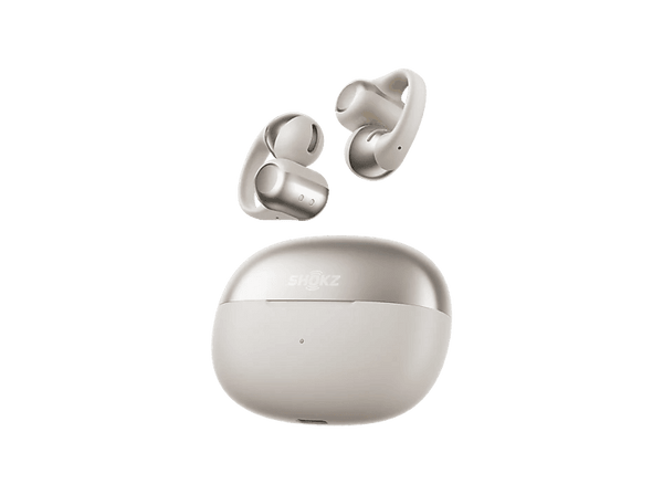 Auriculares True Wireless - Shokz OpenDots One, 40 h Autonomía, Open-Ear con clip, IP54, Dolby Audio, Gris