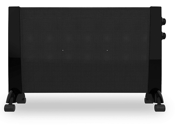 Estufa de mica - Cecotec Ready Warm 3000 Now, 2400 W, 3 Modos, Ruedas omnidireccionales, Termostato regulable, Black