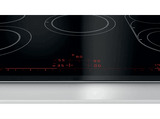 Placa vitrocerámica - Bosch PKM875DP1D, Vitrocerámica, Eléctrica, 5 zonas, 23 cm, Negro