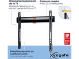 Soporte TV - Vogel's TVM 3405, 32, 77, VESA 400x 400, Negro