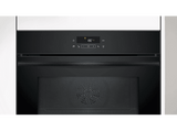 Horno a vapor - Balay 3HD5829N3, Multifunción, Pirolítico, 71 l, Función Freidora de Aire, Control Deslizante, 60 cm, Cristal Negro