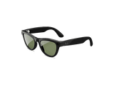 Gafas IA - Ray-Ban Meta Skyler (Gen 2), Negro brillante, Lentes en verde, Talla estándar