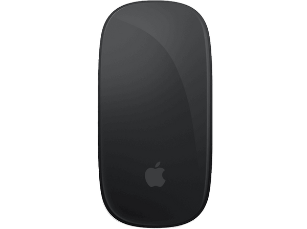 Apple Magic Mouse, Ratón inalámbrico y recargable, Superficie Multi-Touch, Cable USB-C, Negro