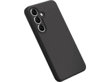 Funda móvil - ISY ISC-2356, Para Samsung Galaxy S25, Silicona, Negro
