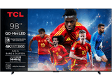 TV QD-Mini LED 98 - TCL 98C7K, UHD 4K, AiPQ Pro, Smart TV, DVB-T2 (H.265), Negro