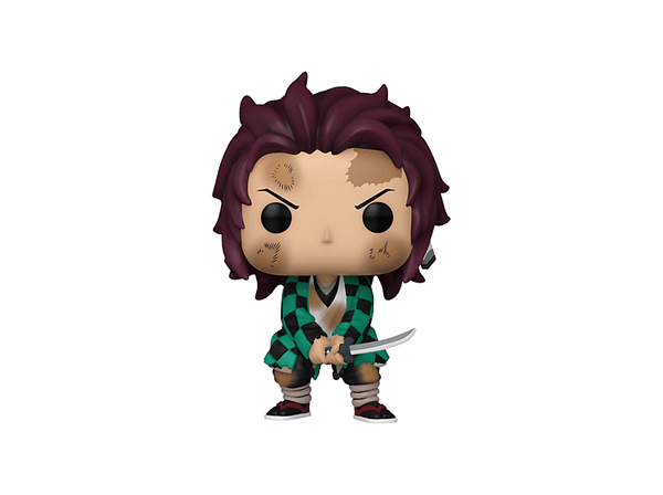 Figura Funko Pop! - Demon Slayer: Tanjiro Kamado, Vinilo, 10 cm