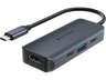 Hub USB/Concentrador - Hyper HyperDrive Next, 4 puertos, USB A, USB-C, HDMI, Azul