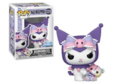 Figura Funko Pop! - Kuromi - Kuromi with bear, 9 cm, Vinilo