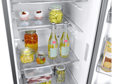 Frigorífico una puerta - Samsung Smart RR39C7BH5S9/EF, All Around Cooling, 186 cm, 387 l, Balda Plegable, WiFi, Inox
