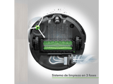 Robot aspirador - iRobot® Roomba® i3+ - Autovaciado de suciedad -Ideal mascotas, Sugerencias personalizadas, Compatible asistente voz