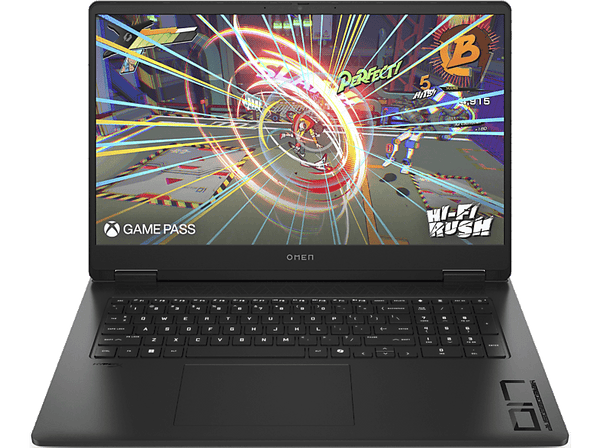 Portátil gaming - HP OMEN 17-db0012ns, 17.3" QHD, AMD Ryzen™ 9 8945HS, 32GB RAM, 1TB SSD, RTX™ 4060, Windows 11 H, Negro