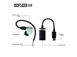 Auriculares gaming - Sony INZONE E9, Aislamiento acústico, Caja de audio USB-C, PC streaming, Cable 1,8 m, Fnatic, Estuche, G900W, Blanco