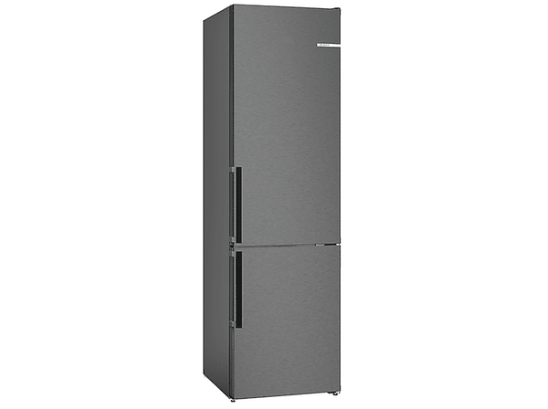 Frigorífico combi - Bosch KGN39VXCT, No Frost, 203 cm, 363 l, Cajón Vita Fresh XXL, SuperCongelación, Negro