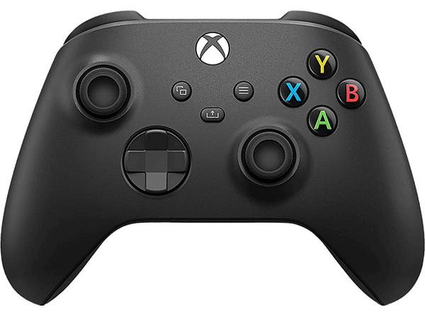 Mando Xbox - Microsoft Xbox One Controller Wireless QAT-00002, Para Xbox One Series X/S, Carbon, Negro