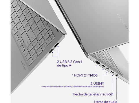Portátil - ASUS Vivobook S 15 S5507QA-MA091W Copilot+ PC, 15.6