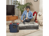 Aspirador de tapicerías - Polti StainOver Pet SC40, 2000 W, Vapor, 4 funciones en 1, Doble depósito, Ruedas giratorias, Azul