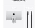 Apple Studio Display, 27 Retina 5K, Vidrio estándar, Soporte inclinación ajustable, 12 Mpx, Gris
