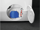 Lavadora secadora - AEG LWR7194M4B, 9 kg, 1600 rpm, Función Vapor, Motor inverter, Blanco