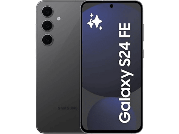 Móvil - Samsung Galaxy S24 FE, Graphite, 128GB, 8GB RAM, 6.7" FHD+, Exynos 2400, 4700mAh, Android 14