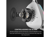 Auriculares gaming - Corsair VOID WIRELESS v2, Circumaurales, Conexión Inalámbrica de 2,4 GHz, Bluetooth, Dolby Atmos® Spatial Audio, Blanco