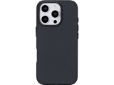 Funda - Isy ISC 3744, Compatible con iPhone 16 Pro, Resistente a golpes, Negro Carbón