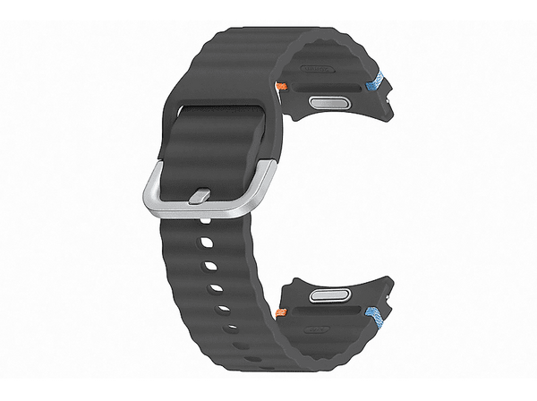 Correa deportiva - Samsung Sport Band, Reemplazo Fácil, Textura suave, Talla S/M, Gris Oscuro