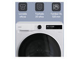 Lavadora secadora - Candy BWR 4128BL8-S, Motor Inverter SpeedDrive, 16 programas, 12 kg + 8 kg, Wi-Fi, Blanco