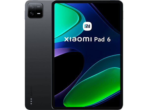 Tablet - Xiaomi Pad 6, 128 Gb, Gravity Grey, 11" WQHD+, 6 GB RAM, Snapdragon™ 870, Android 13 - MIUI 14
