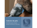 Barbero - Philips Series 5000 BT5775/15, 40 longitudes con bloqueo, Tecnología BeardSense, Autonomía 100 min, Cuchillas autoafilables, Uso seco/húmedo