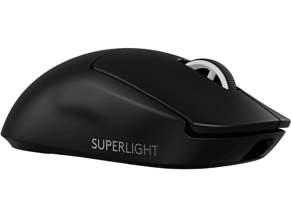 Ratón gaming - Logitech G Pro X Superlight 2, Lightspeed, Inalámbrico-USB, 32.0000 ppp, PC-Mac, Negro