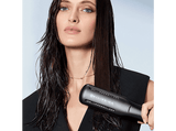 Plancha Secador - Bellissima 2 en 1 Airsleek®, Revestimiento de Cerámica y Queratina, 640W, 2 Velocidades, 2 Temperaturas, Negro, Oro