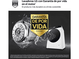 Lavadora secadora - LG F4DR7510AGW, 10/6 kg, TurboWash™360°, Steam™, Autodosificador, Blanco