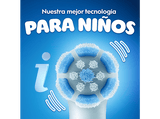 Cepillo eléctrico - Oral-B iO Kids Disney Stitch, 1 cabezal de recambio, Temporizador con música, Para Niños de +6 Años