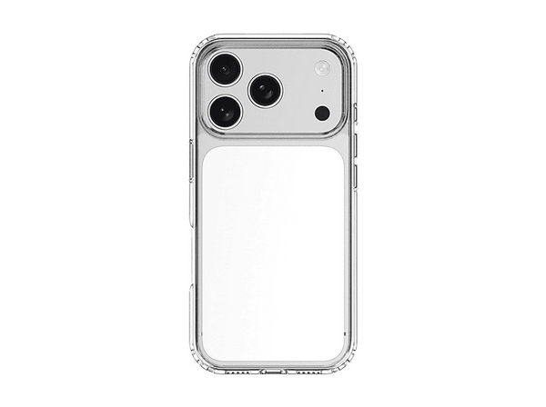Funda móvil - CellularLine Cube Mag, Apple, iPhone 17 Pro, Transparente