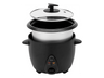 Arrocera - Jata JEAR2510, 400 W, 1 l, Selector de Programas, Rapa de Vidrio Templado, Negro