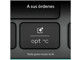 Teclado numérico - Logitech Signature Slim Solar+, Bluetooth, Alimentación por luz solar y artificial, Multidispositivo, PC-Mac, Personalizable, Negro