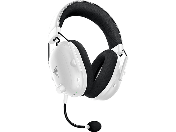 Auriculares gaming - Razer Blackshark V2 Pro (2023), Micrófono HyperClear Super Wideband, Controlador 50 mm, Tecnología HyperSpeed, Bluetooth, Blanco