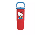 Termo - Sherwood Hello Kitty, 850 ml, Rojo