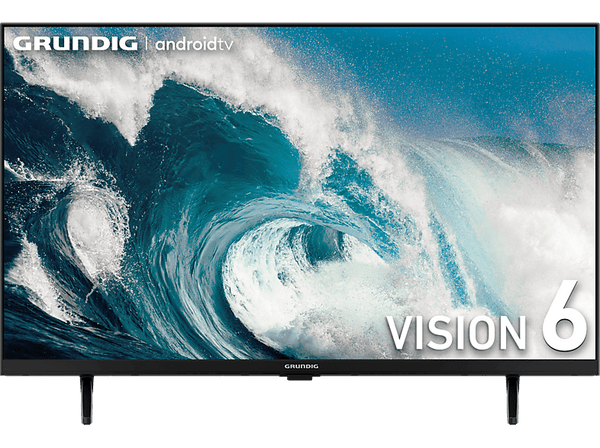 TV LED 32" - Grundig 32GHH6500, HD-ready, Quad Core, Smart TV, Android, HDR, Negro