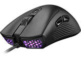Ratón gaming - Isy IGM-1100, Cable, 7200 dpi, Iluminación LED, Negro