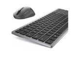 Pack Teclado + Ratón - Dell KM7120W, Inalámbrico, Pilas AA, Bluetooth, 36 meses Autonomía, Gris titanio